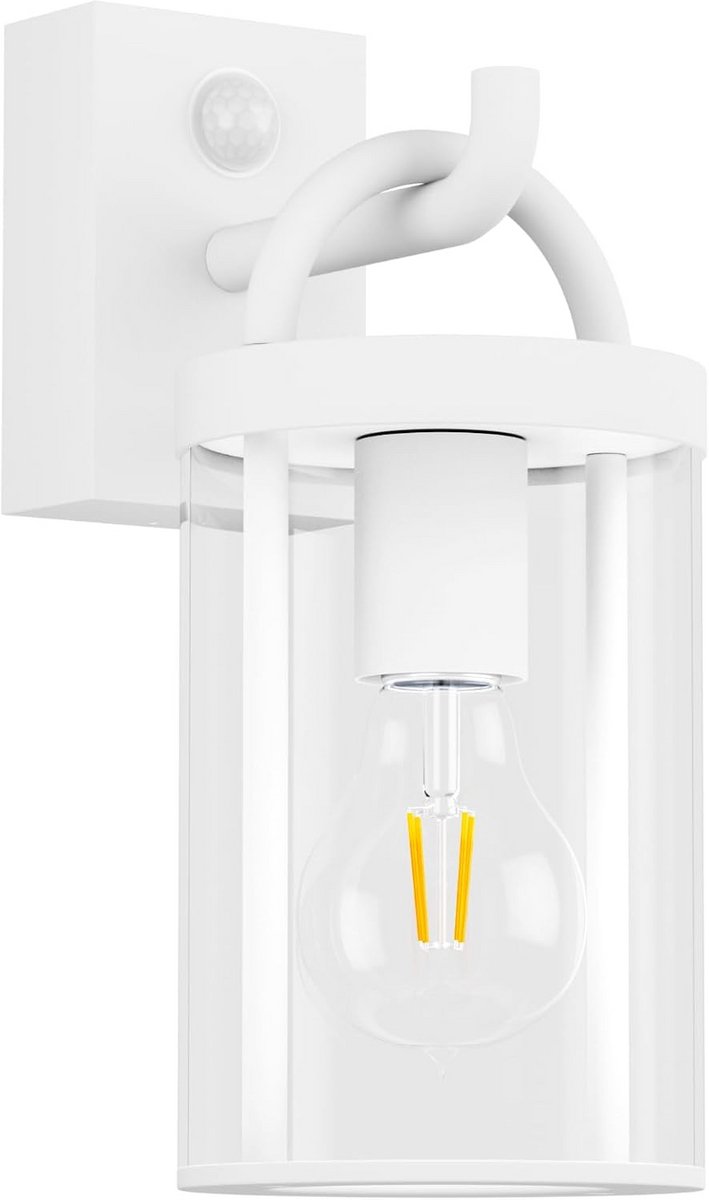 Vintage Industriele Buitenwandlamp met Bewegingssensor - E27, IP44 Waterdicht, Perfect voor Tuin en Terras