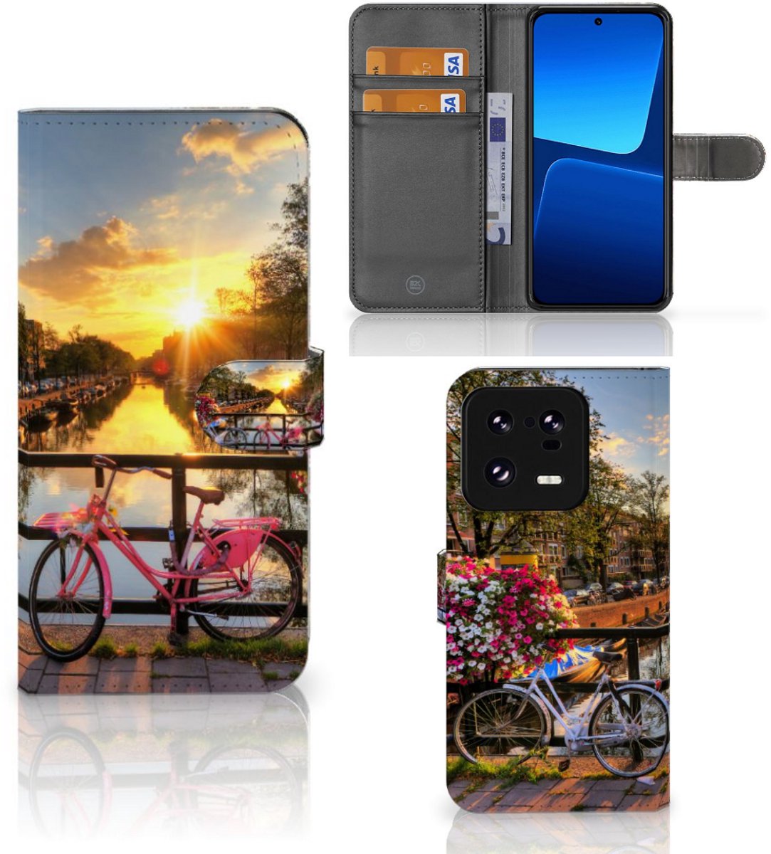 Xiaomi 13 Pro Flip Cover Amsterdamse Grachten