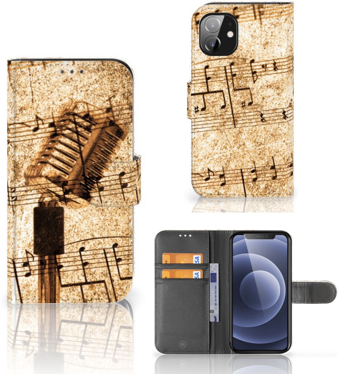 Apple iPhone 12 Mini Telefoonhoesje met foto Bladmuziek