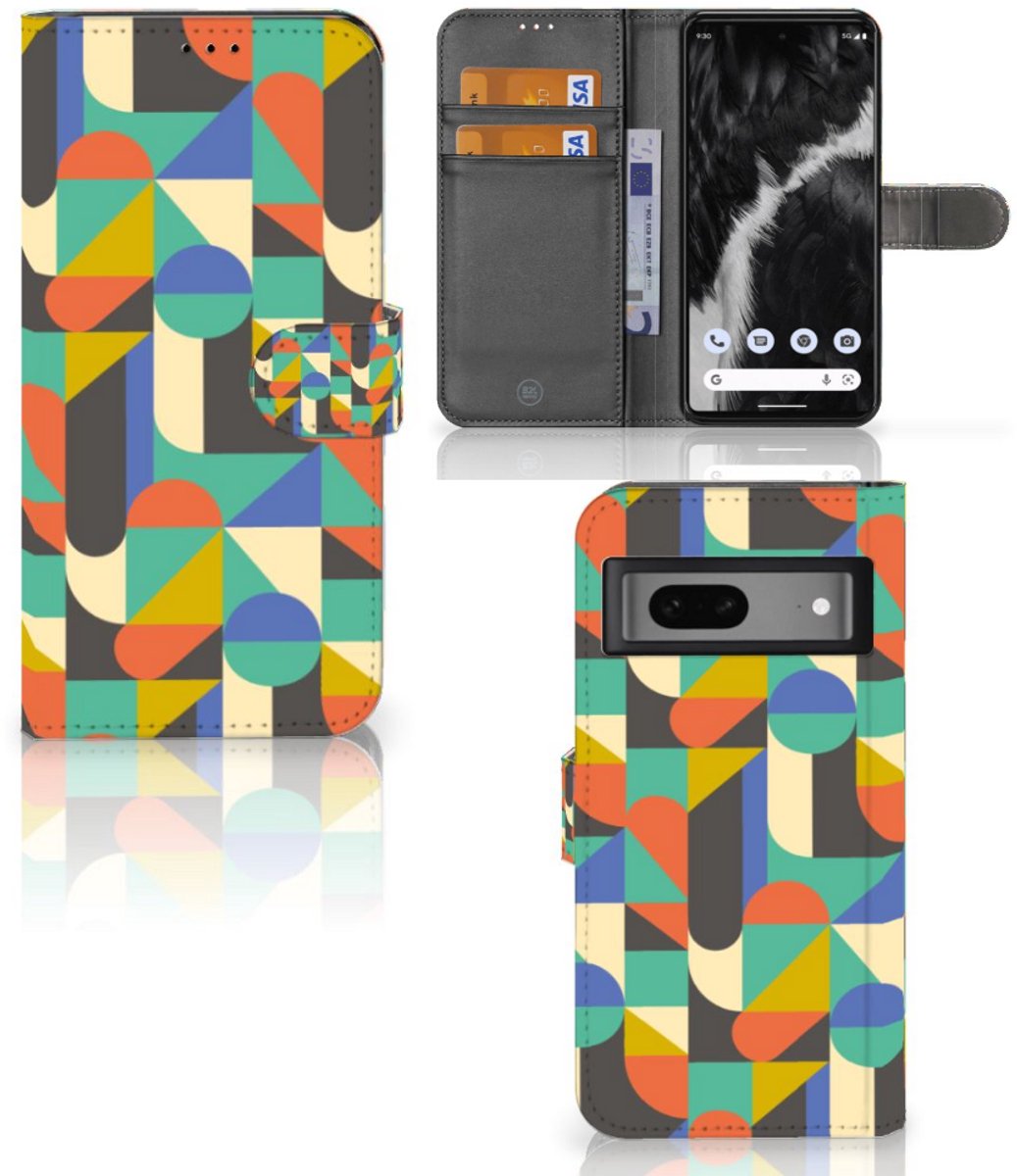Google Pixel 7 Telefoon Hoesje Funky Retro