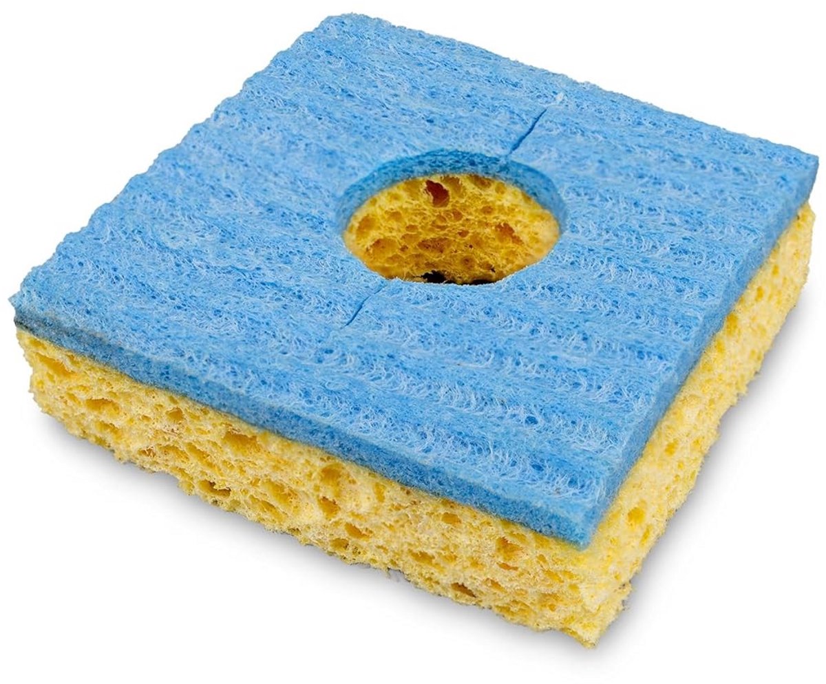 Reinigingsspons voor Soldeerpunten - 55 mm x 55 mm Viscoze