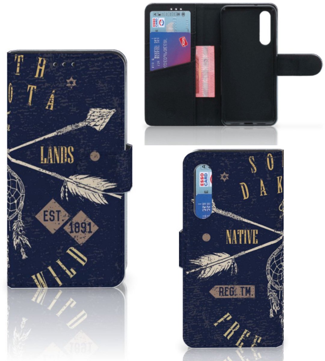 Xiaomi Mi 9 SE Flip Cover South Dakota