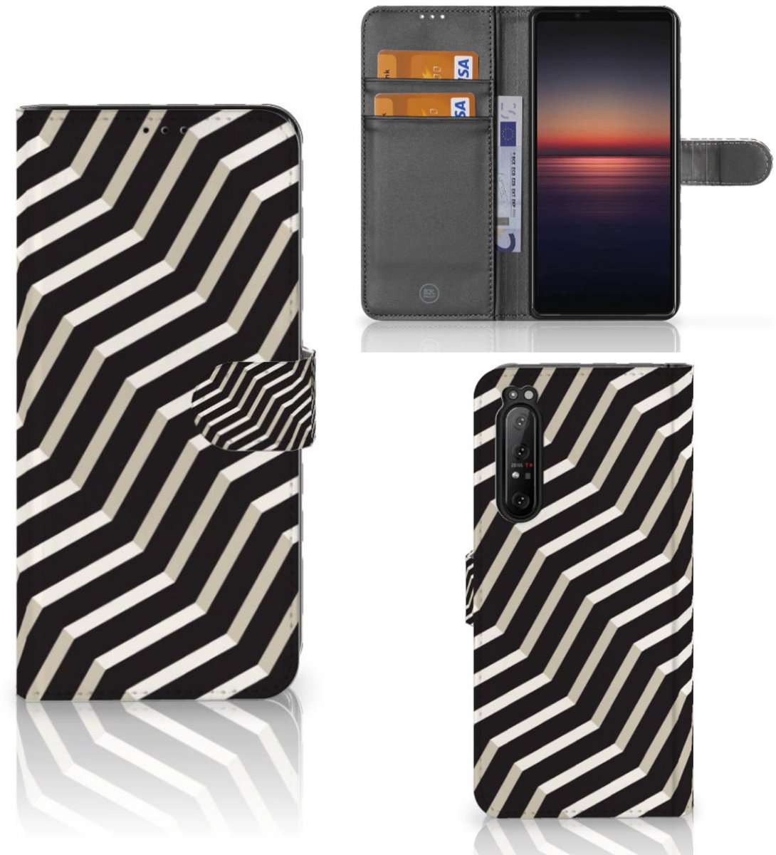 Sony Xperia 1 II Book Case Illusion