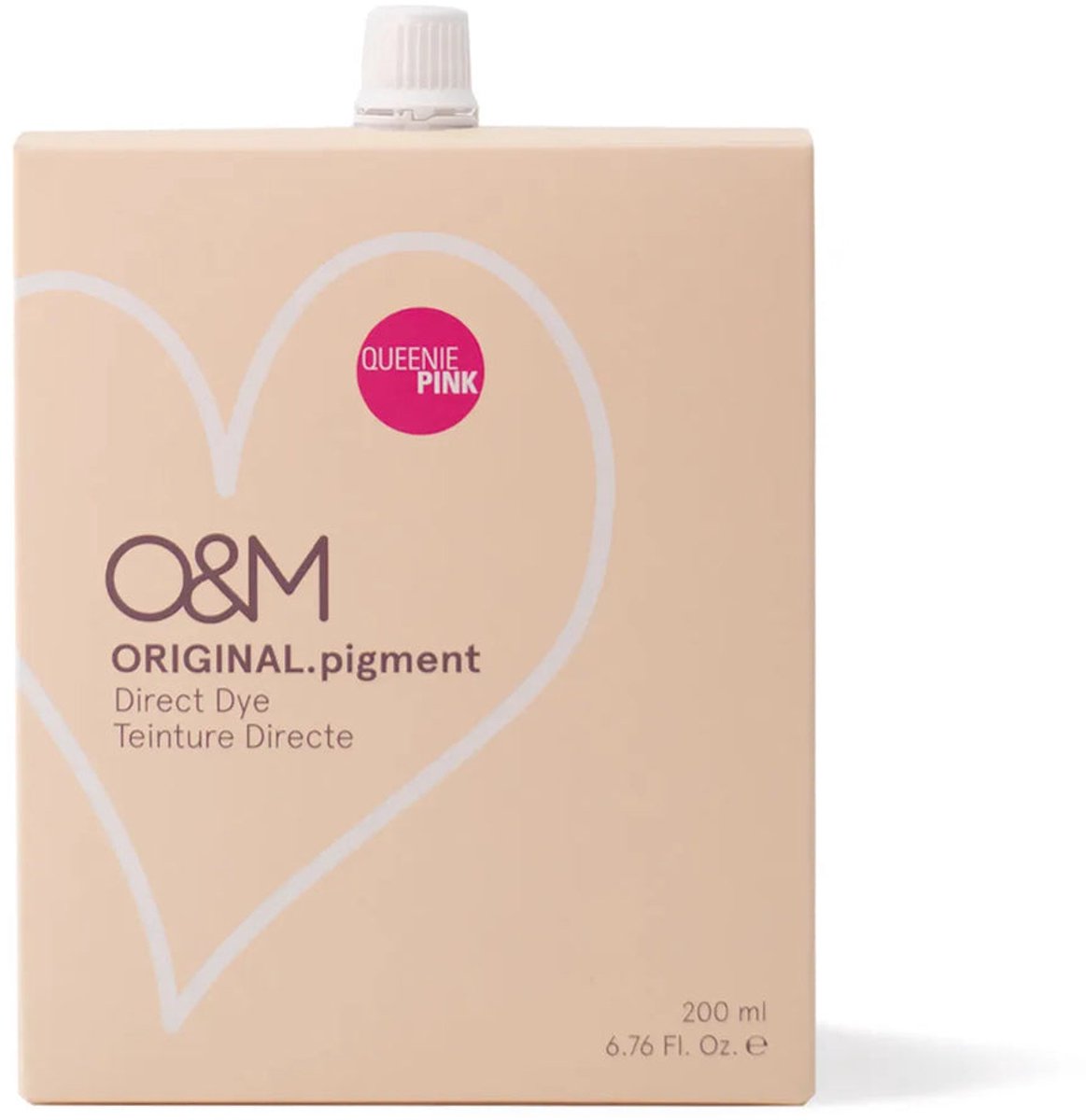 O&M ORIGINAL.pigment Direct Dye 200 ml színes pigmentek Queenie Pink