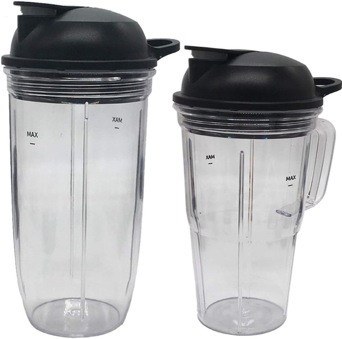 Vervangende juicer pot en beker set 24oz en 32oz met deksel voor blenders