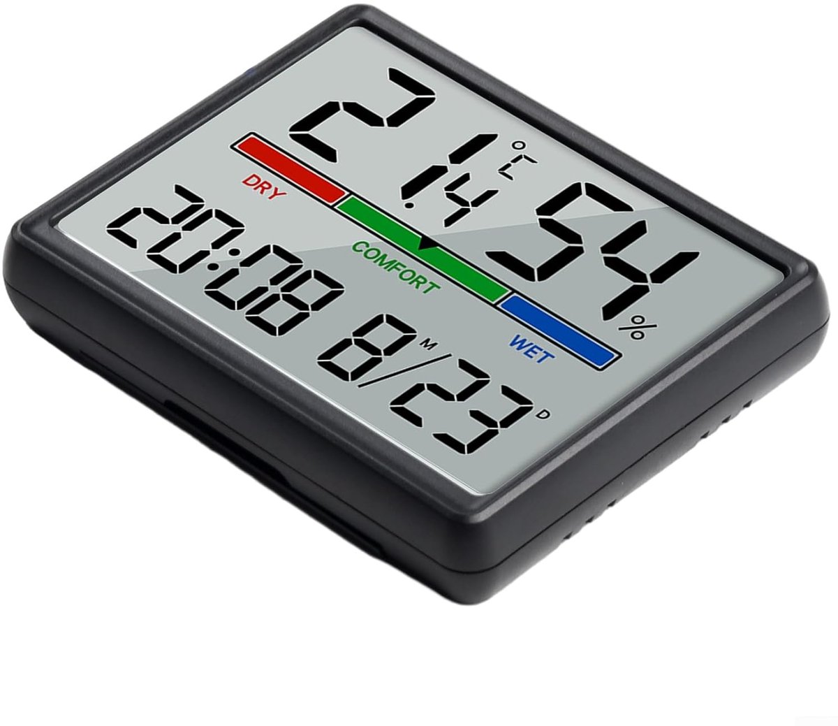 Digitale Kamerthermometer en Hygrometer met Groot LCD-scherm voor Binnengebruik