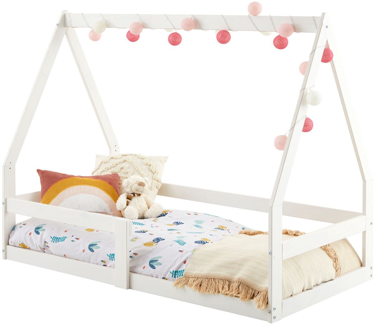 IDIMEX Huisbed LUSIA 80 x 160 cm – Wit