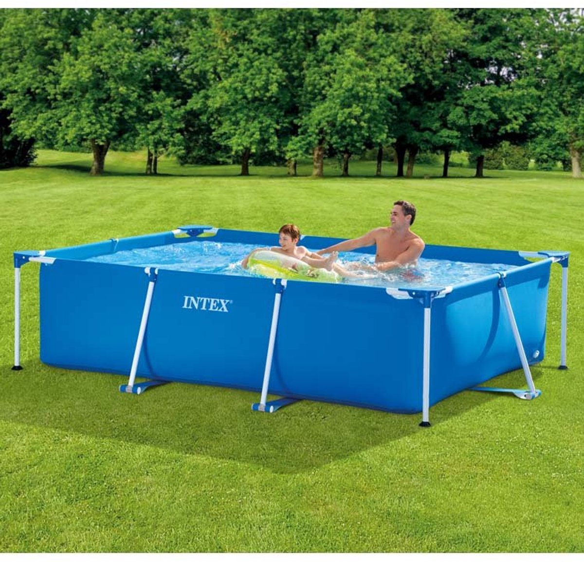 Intex Rechthoekig Opzetzwembad - 260 x 160 x 65 cm — afbeelding 11