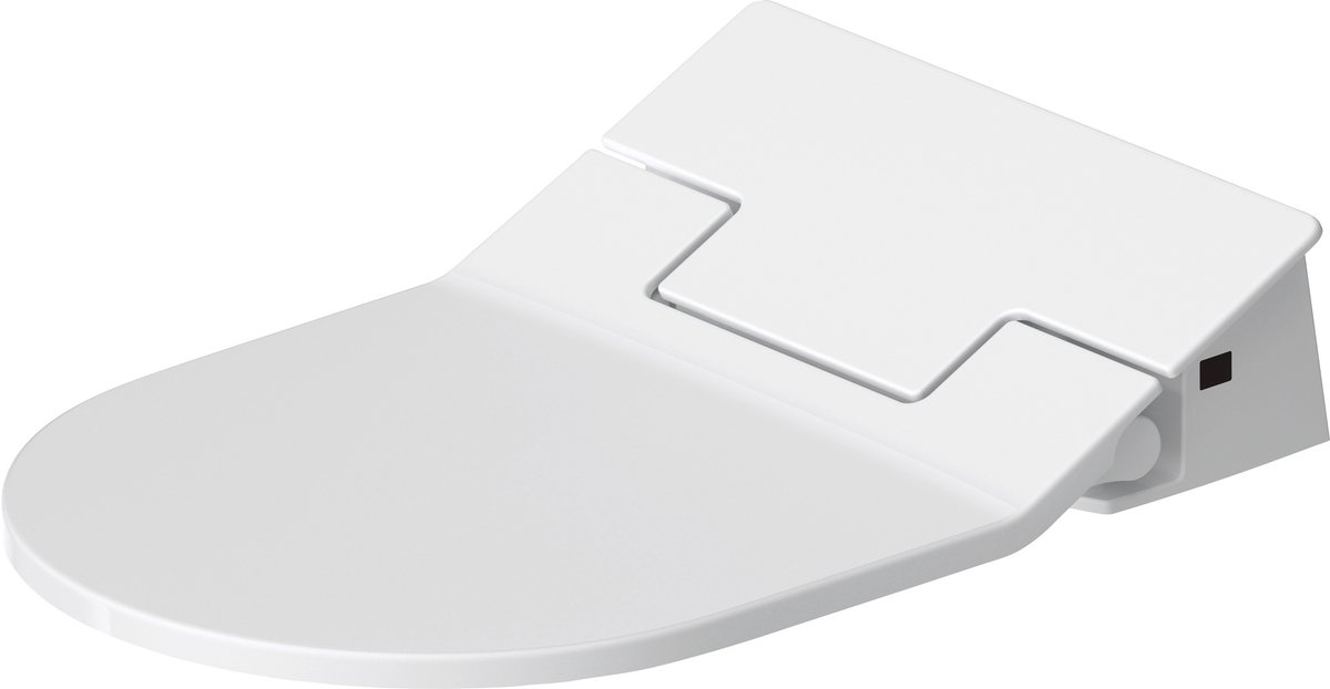 Duravit SensoWash Slim - Slim douchetoiletzitting, SoftClose, alpine wit 611000002304300