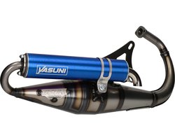 Uitlaat Yasuni Z blauw Minarelli Verticaal