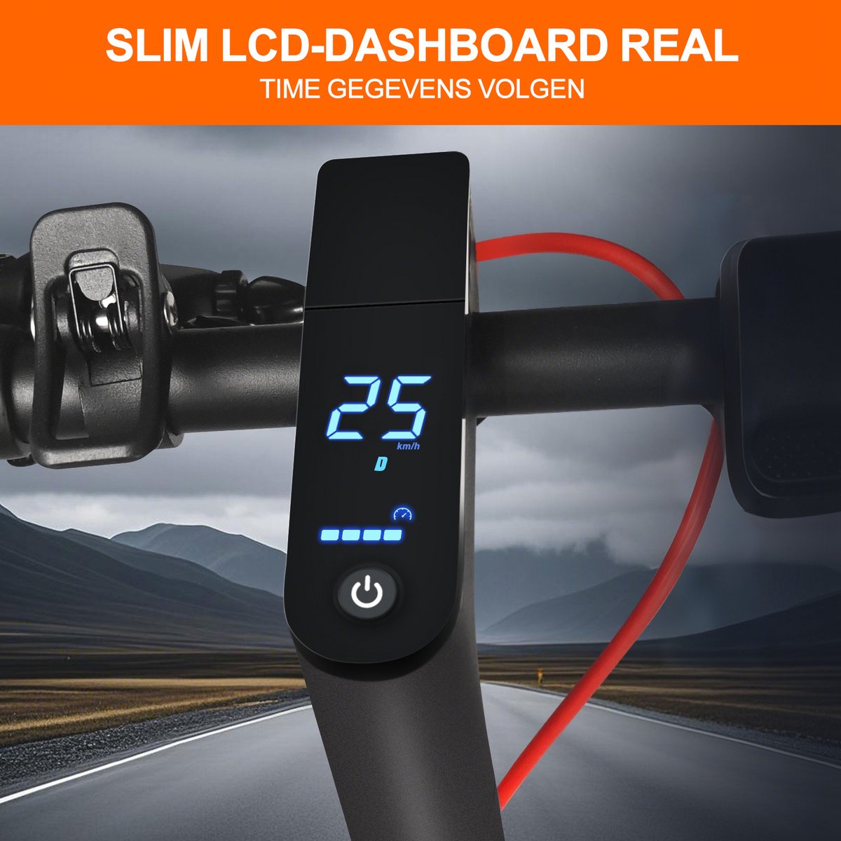 AOVOPRO TUYA Elektrische Step 250W - Opvouwbaar tot 25 km/u - afbeelding 3