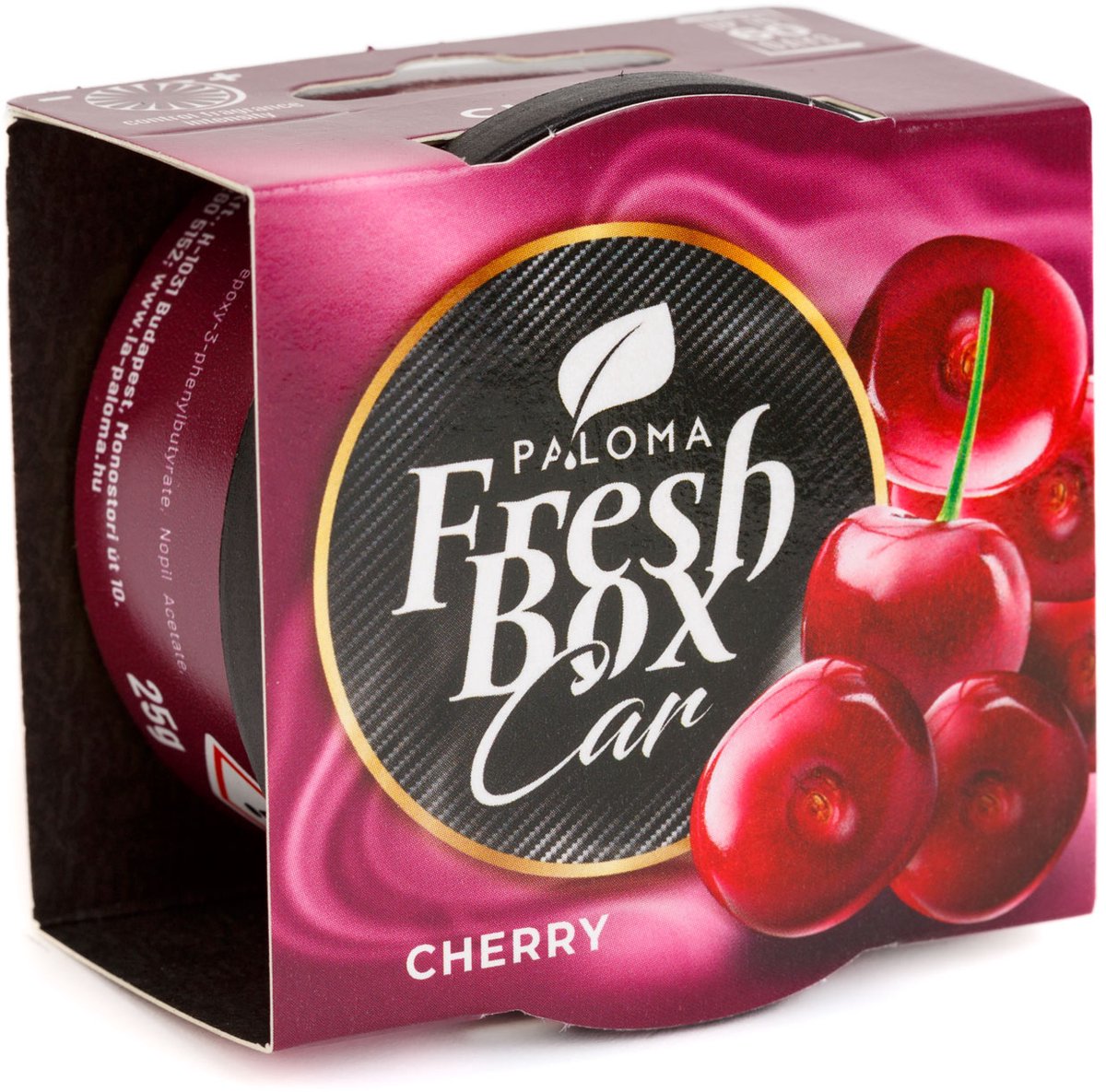 Auto Luchtverfrisser voor Bekerhouder - Paloma Fresh box - Kers - 25 g 1 Stuks [P20248]