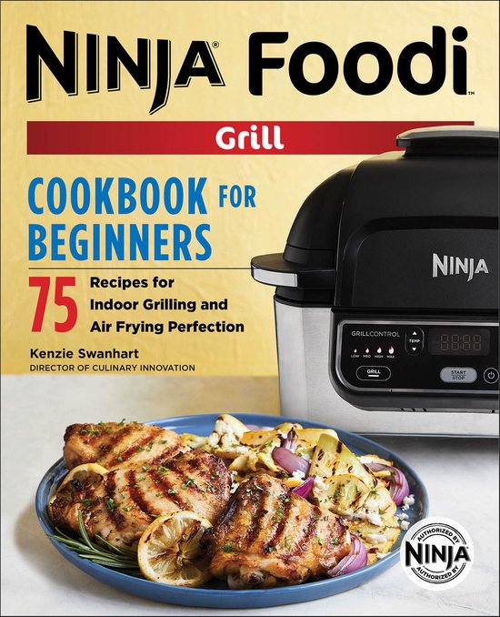 Ninja® Foodi™ Grill Cookbook for Beginners - cover