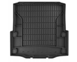 Rubberen Bagagemat met Organizer – Škoda Superb II Liftback 2008-2015 – Volledig Reservewiel – Op Maat – Anti-slip – Hoogte Rand 5 cm