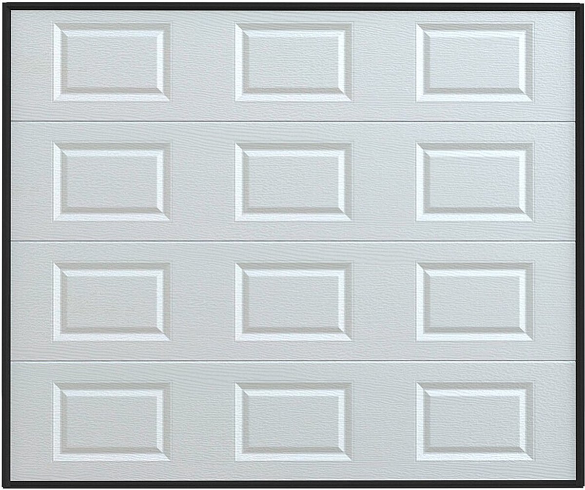Vente-unique Sectionale garagedeur met witte cassette en Somfy motor - CAOPAS