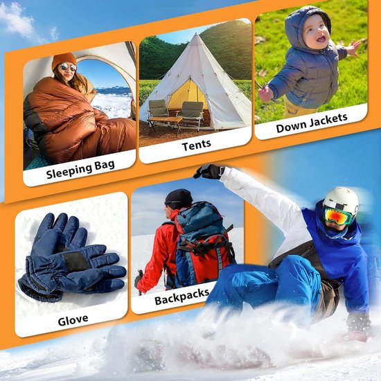 Zelfklevende Reparatiepatches Nylon voor Waterdichte Jassen en Tenten - 18 Stuks — afbeelding 5