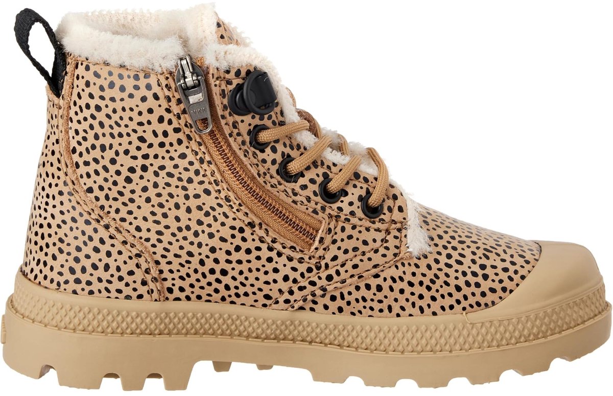 Kinderlaarzen Palladium Pampa Zip Wl Beste Brwn Aop Safari-m