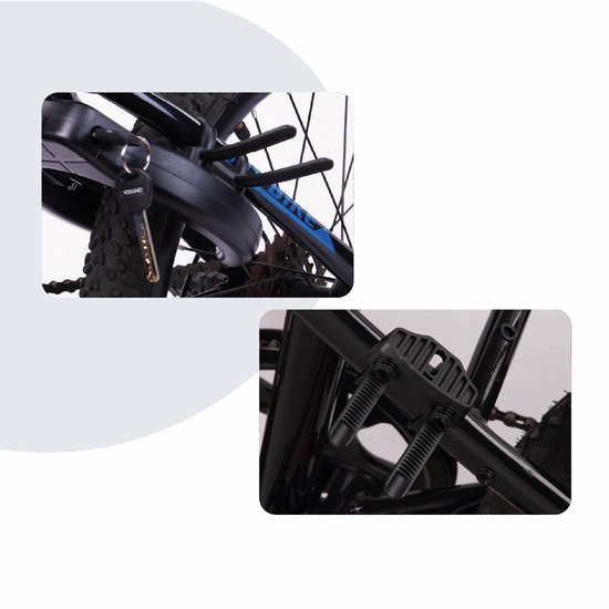 Voltano Ringslot Bevestigingsset - Zwart - Flexibele Montageset Ringsloten - Universeel van Voltano — afbeelding 3