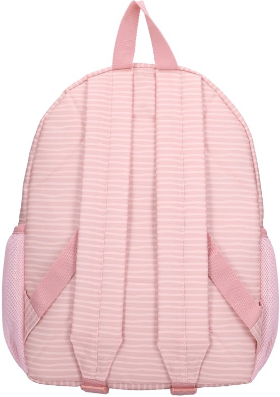 Studio V All Striped Up! - Rugzak - Gevoerd - 13,6 liter - 39 x 29 x 12 cm - Gestreept - Roze