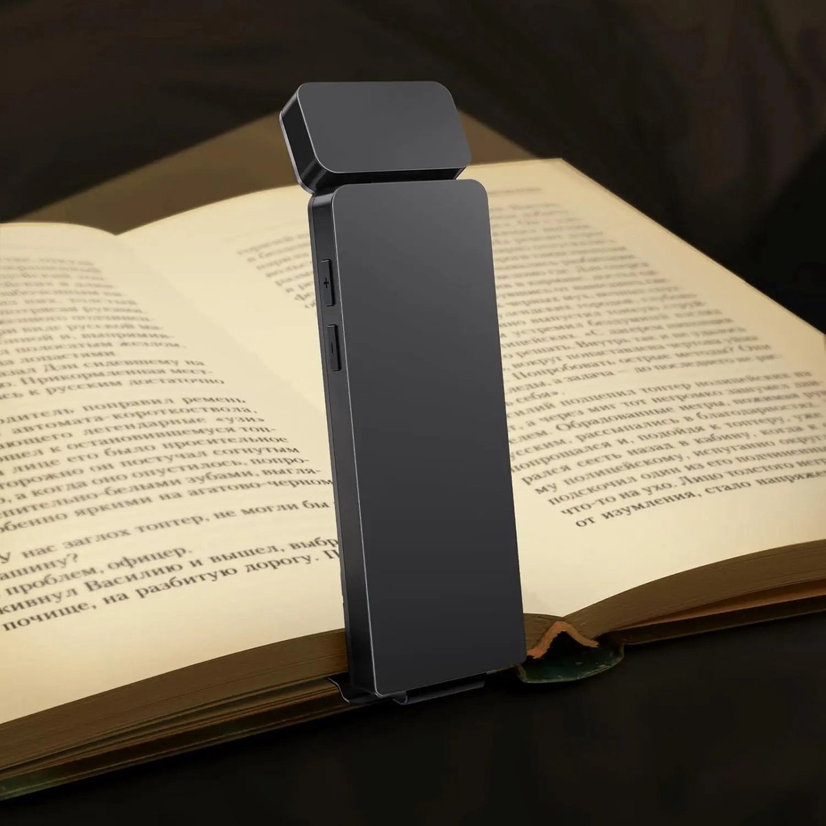 WiseGoods Premium LED Leeslamp & Klem - Dimbaar Oplaadbaar Via USB C Met 3 Lichtstanden - Lampje Voor Boek & Bed - Cadeau - Zwart