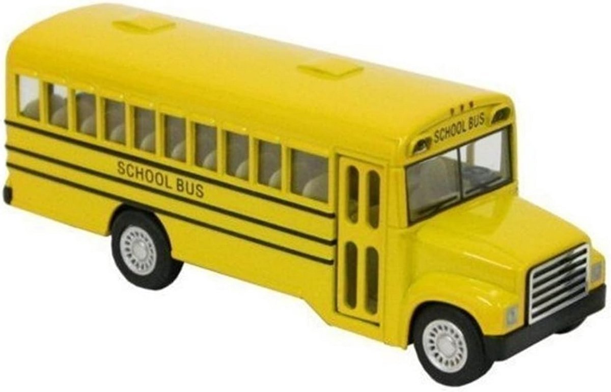 Grote Die Cast Schoolbus Modelauto 12.7 cm
