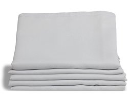 MOONDREAM LumenControl™ Obscurerende voering voor Gordijnen | Licht+zonwering | EU-fabricaat | Krastape bevestiging | Wit MC720 | 135 x 240