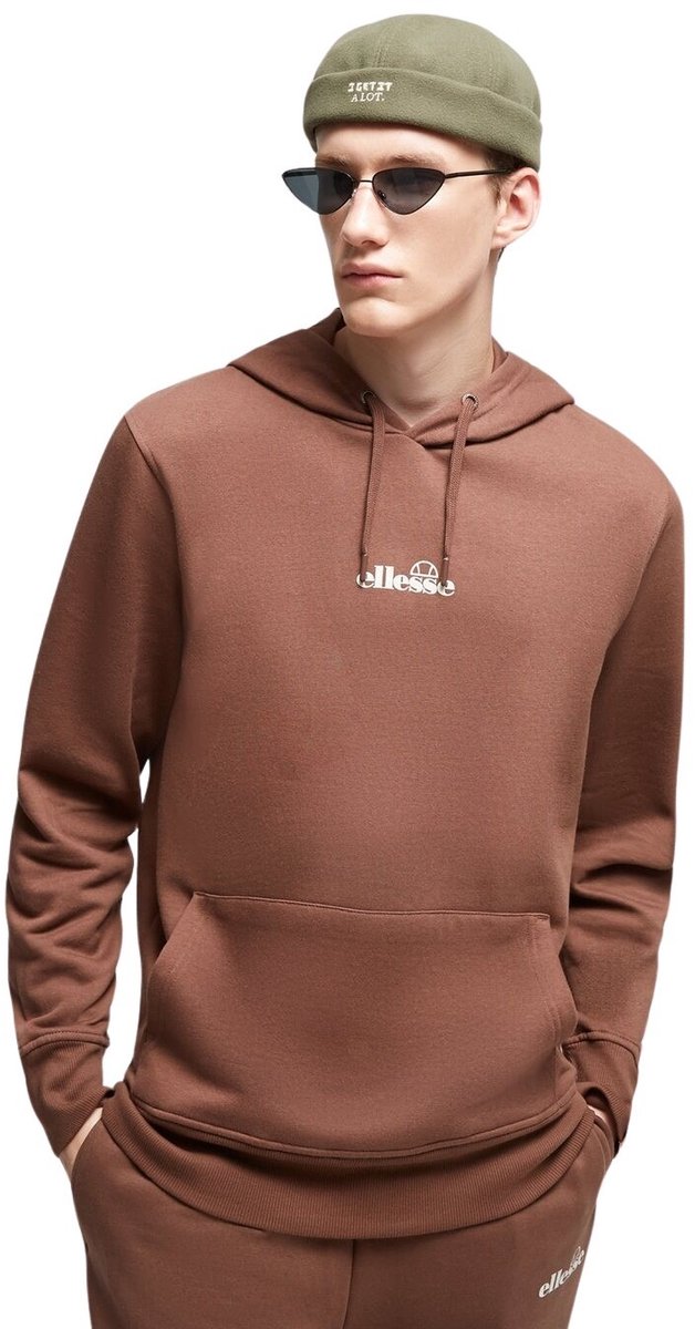 Ellesse Pershuta oh hoody dark Bruin