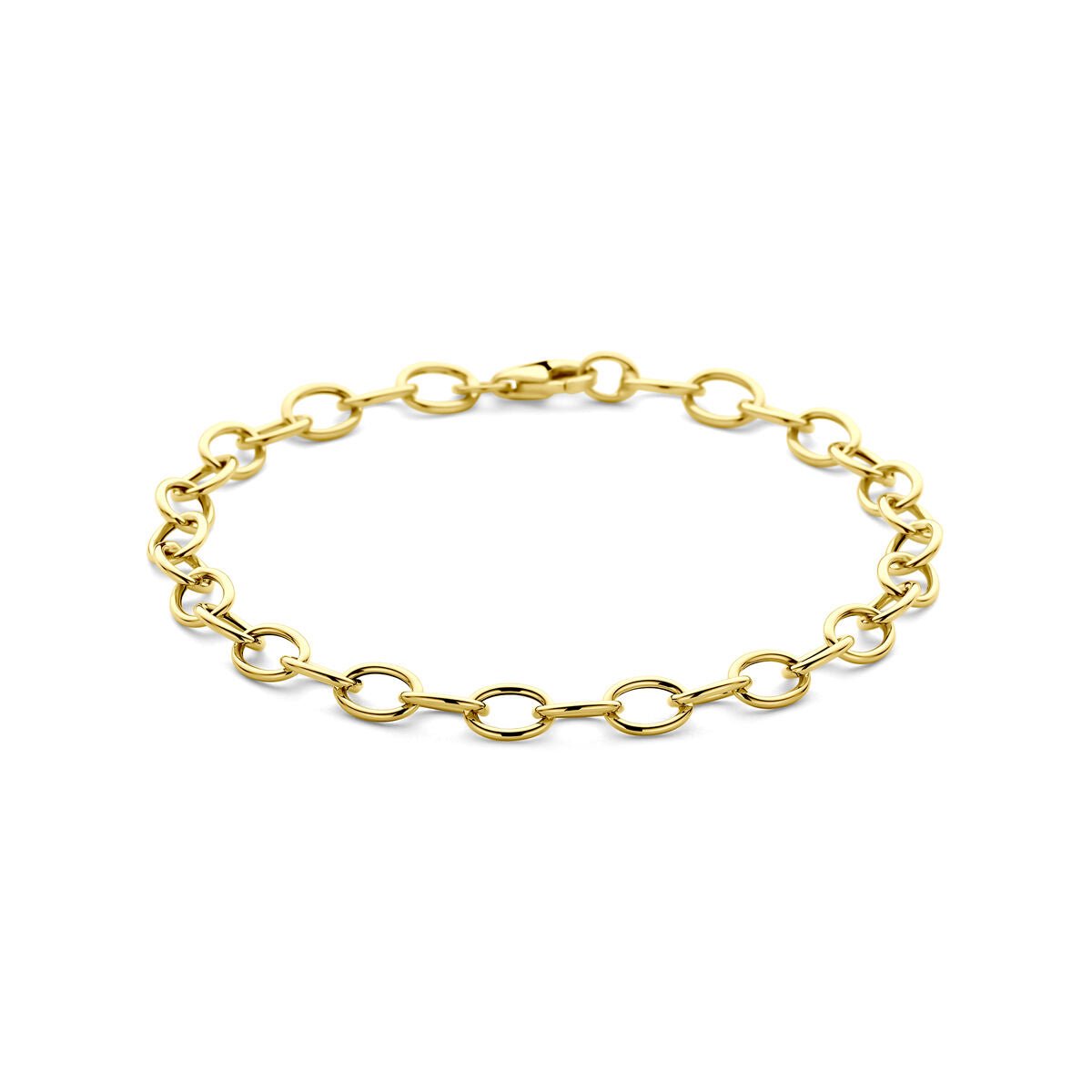 14K geelgouden armband anker 5,5 mm 19 cm - 4035166
