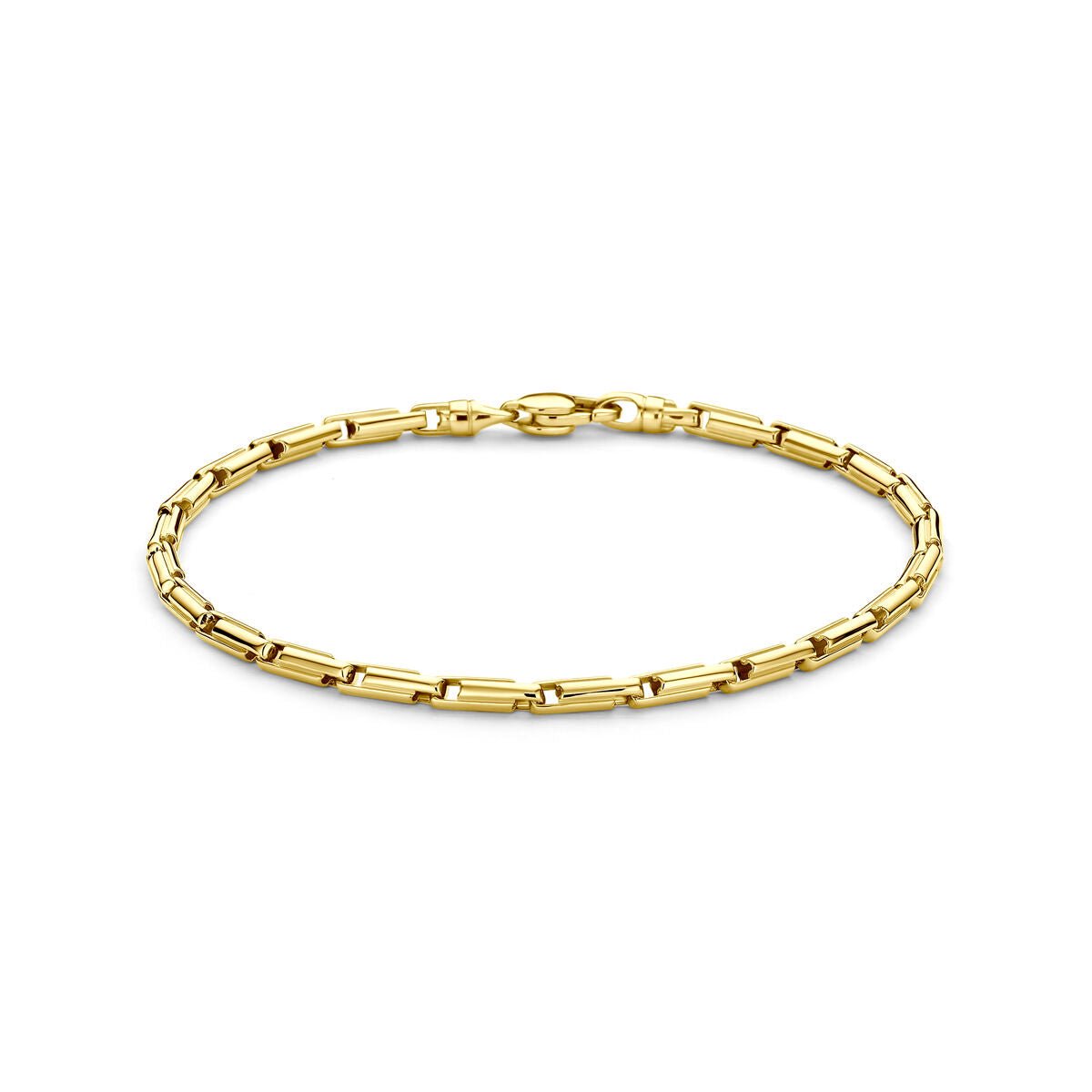 14K geelgouden armband 3 mm 21 cm - 4034352