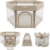roba Playpen 'Cosiplay' 6-hoekig Vintage Bear natuur