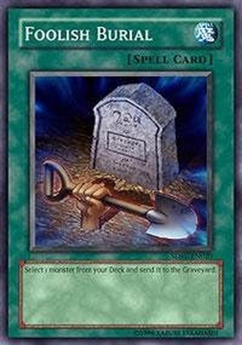 Yu-Gi-Oh! Foolish Burial Kaart Common - Structure Deck: Rise of The Dragon Lords