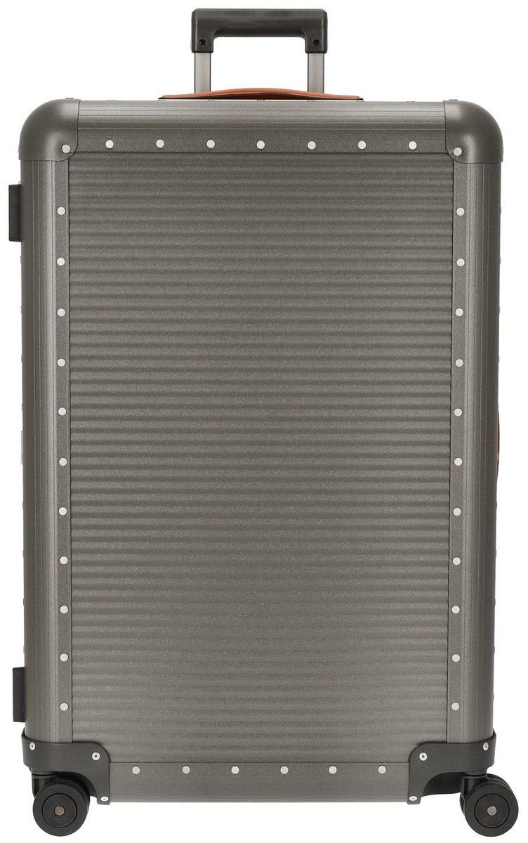 FPM Milano Bank aluminum Spinner 76 - 4-wiel trolley 75 cm (steel grey)