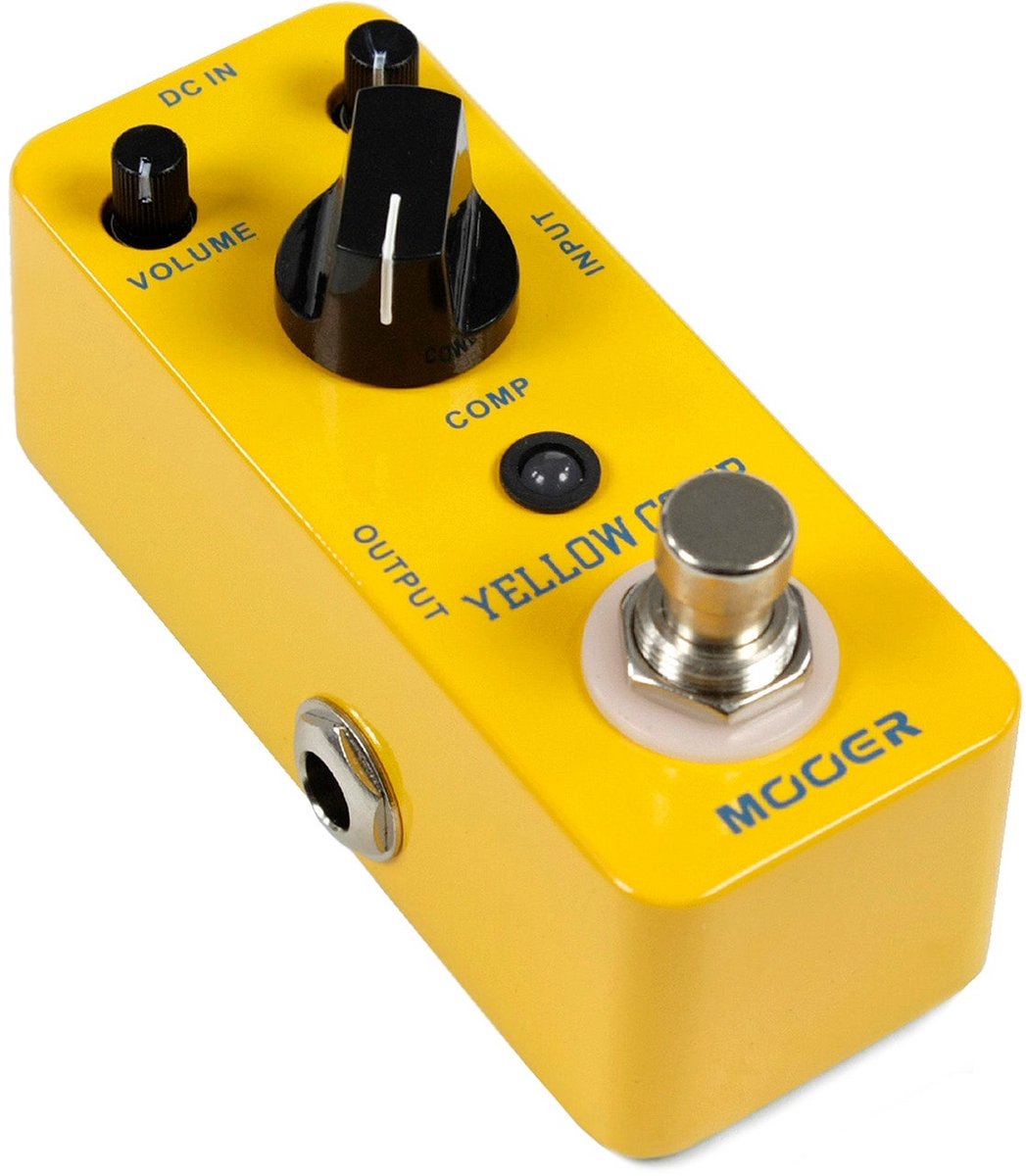 Mooer Audio Yellow Comp Optical Compressor pedaal - Effect-unit voor gitaren