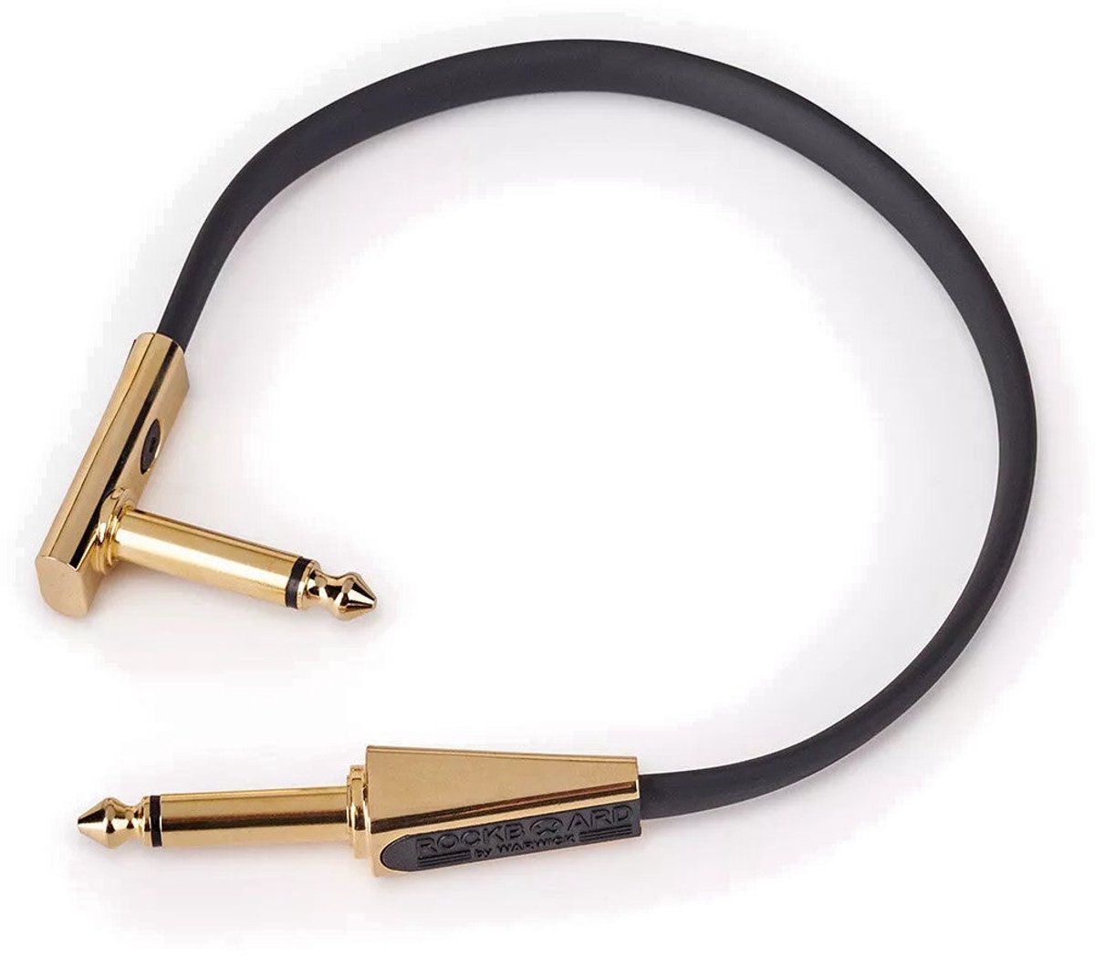 RockBoard Gold Series Flat Looper/Switcher kabel haaks-recht 20 cm