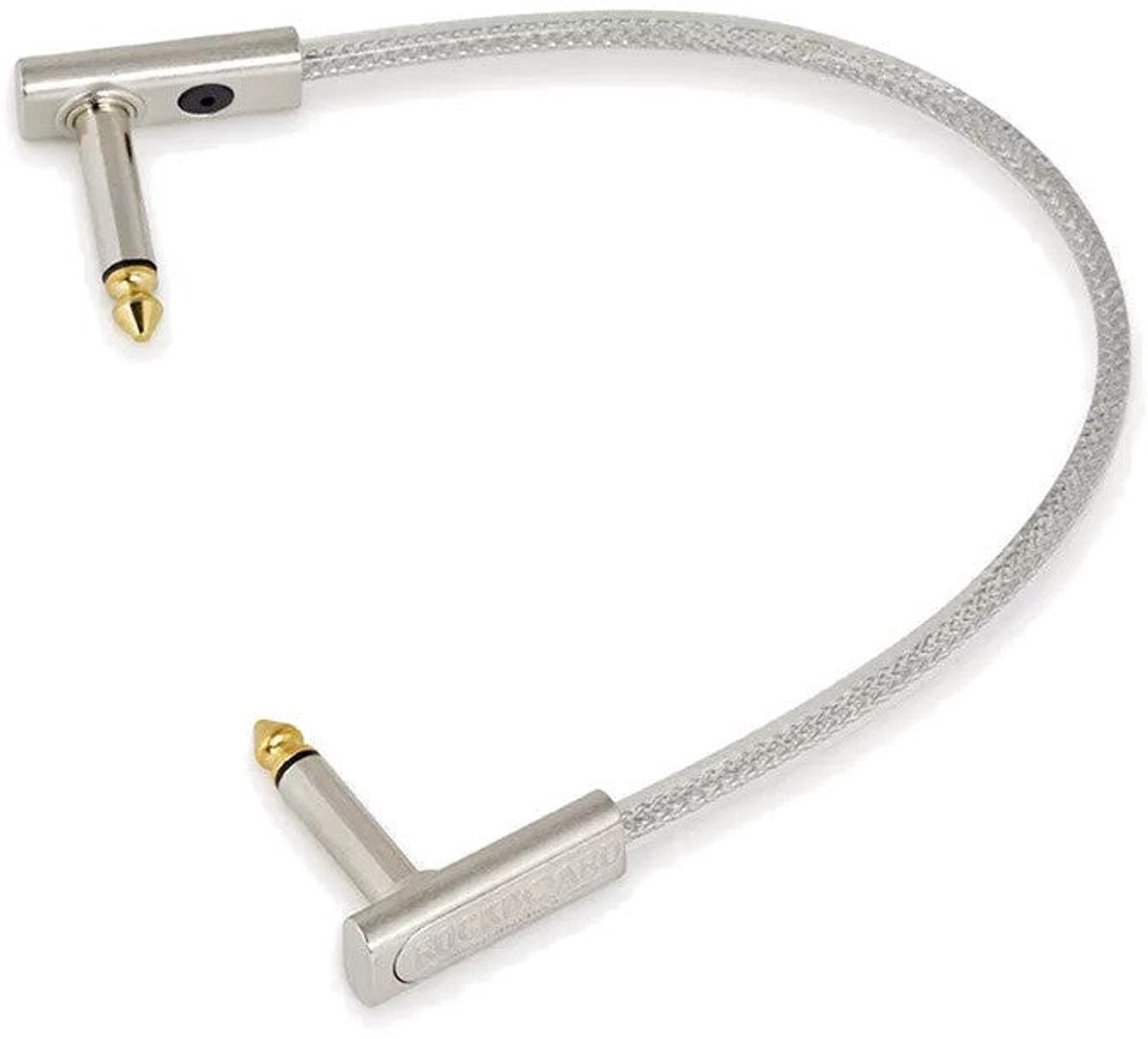 RockBoard Sapphire Series Flat Patch Cable transparant 20 cm