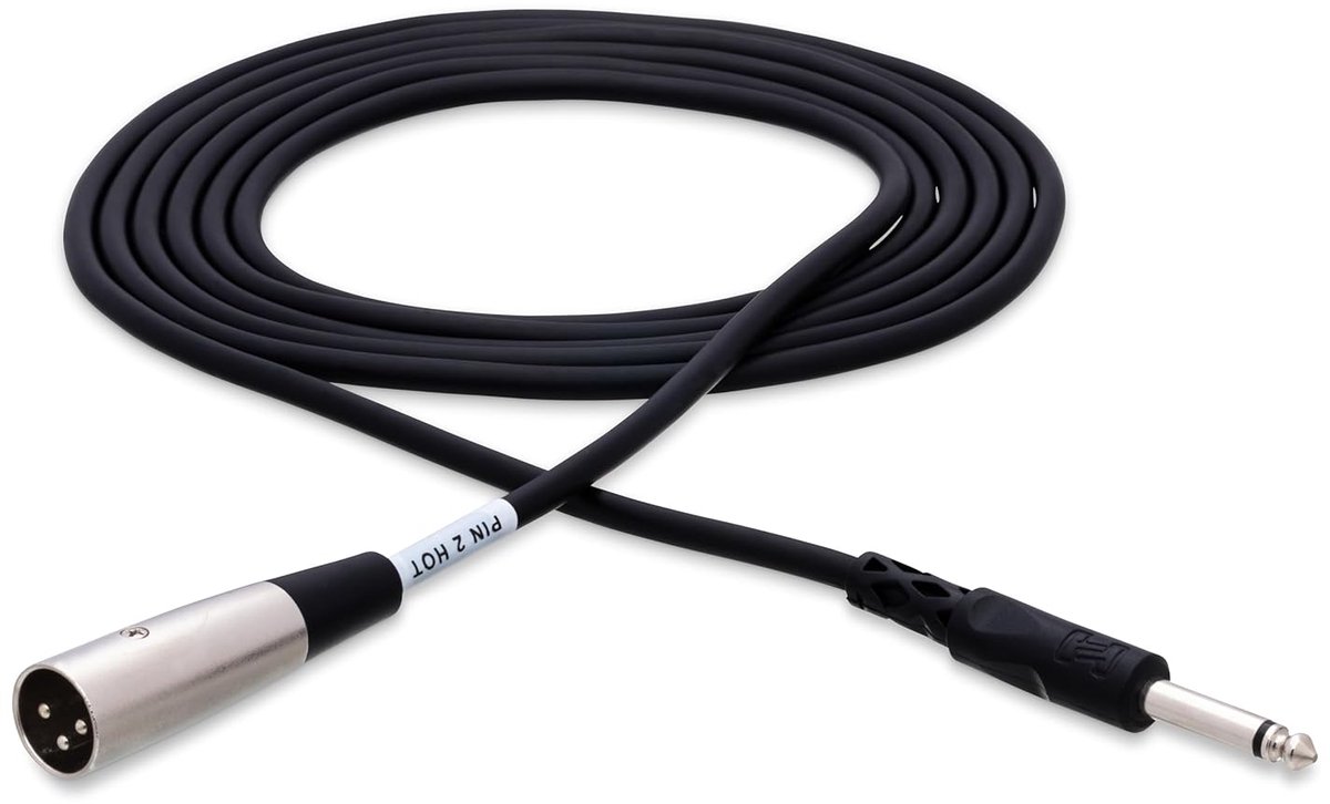 Audio kabel - Muziek kabel - Signaal overdracht - Magnetische afscherming - 3 meter - Zwart