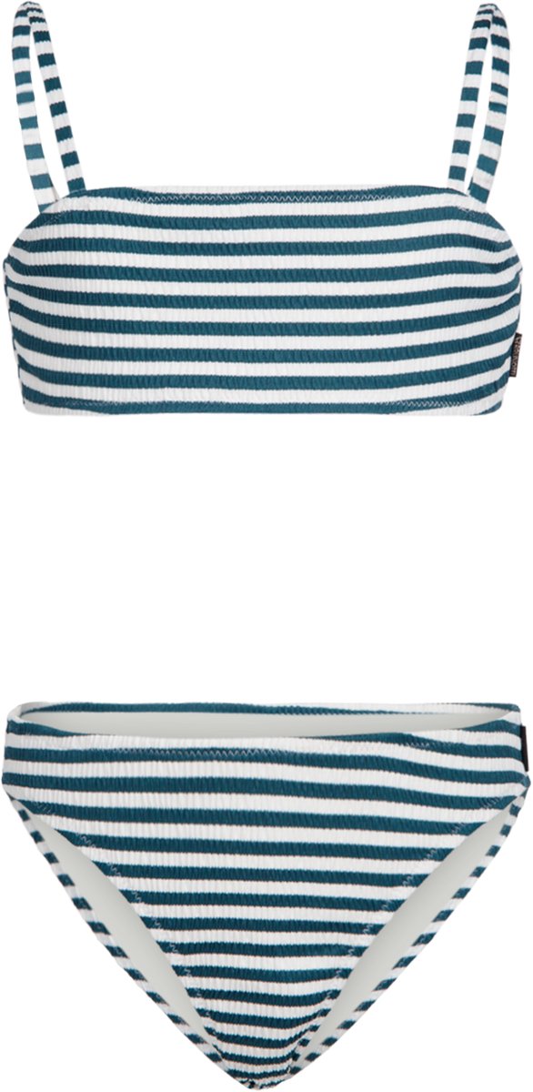 Brunotti Mezze-Stripe Bikini Set Snow Sportieve Bikini Set Meisjes 176 Wit