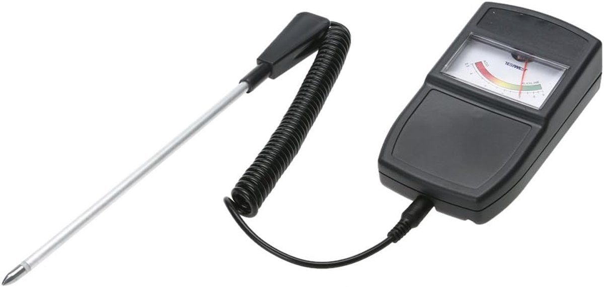 Bodem Tester - Vocht & Lichtmeter - Planten Verzorging - Batterijvrij - 11x6x3 cm