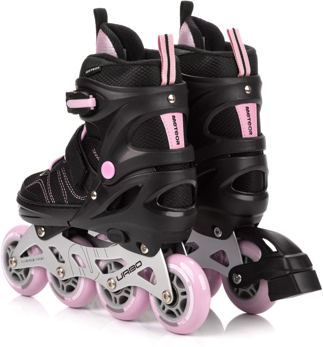 Meteor Rollen Urbo Inline Skates Zwart