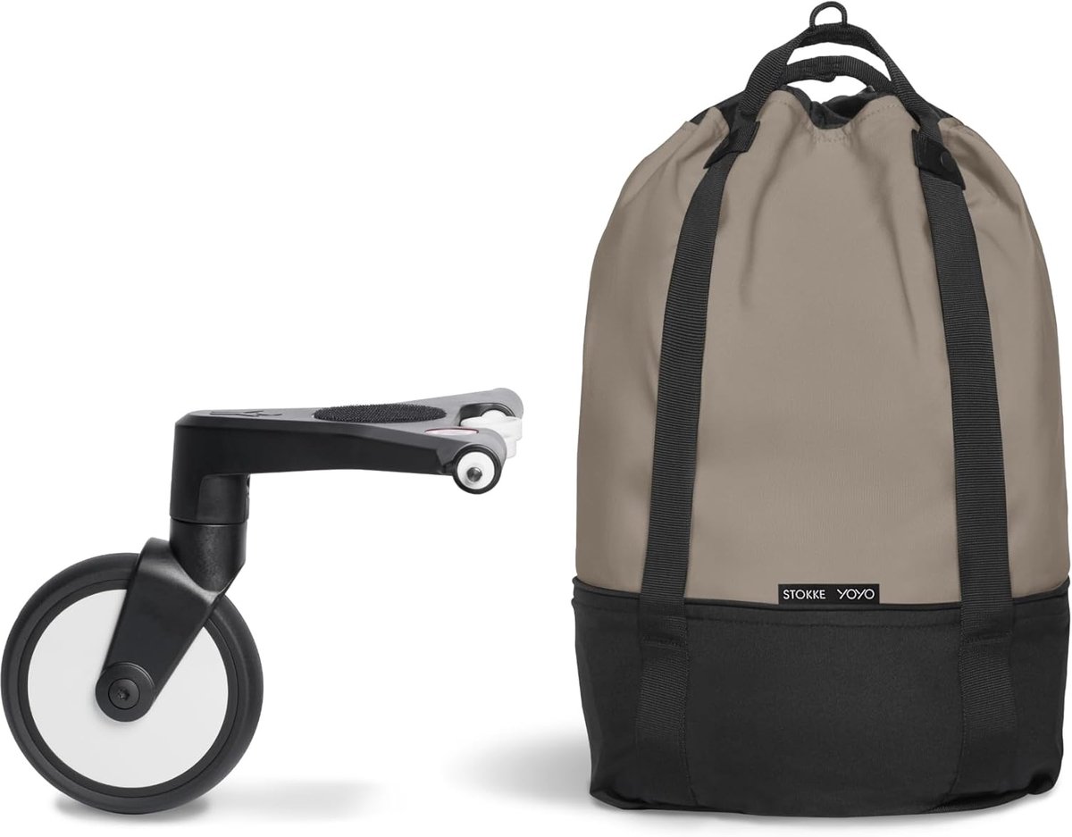Kinderwagen Tas - Extra Opbergruimte - Onderweg Gemak - Heeft geen invloed manoeuvreerbaarheid - 45 x 45 x 75 cm
