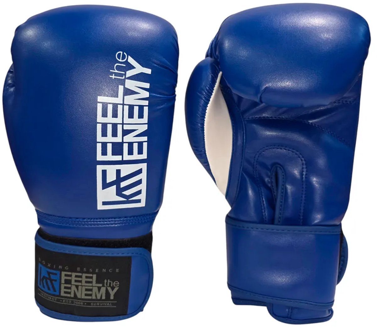 Krf Feel The Enemy Trainingshandschoenen Blauw 8oz
