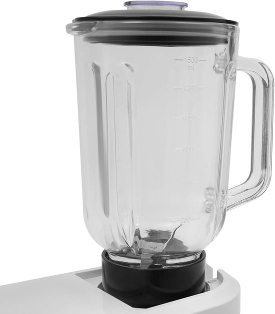 Keukenmachine - Keukenapparaat - Bakken en Mixen - 3-in-1 Multifunctioneel - 6L Kom - Wit van Merkloos — afbeelding 3