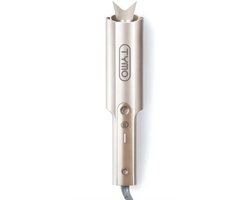 TYMO Curlpro Plus - Automatische Krultang - Krulborstel - Goud - 25 mm - 3 Temperatuurinstellingen (160 °C - 210 °C) - ION Technologie - Met Timer - Geschikt voor alle haartypes
