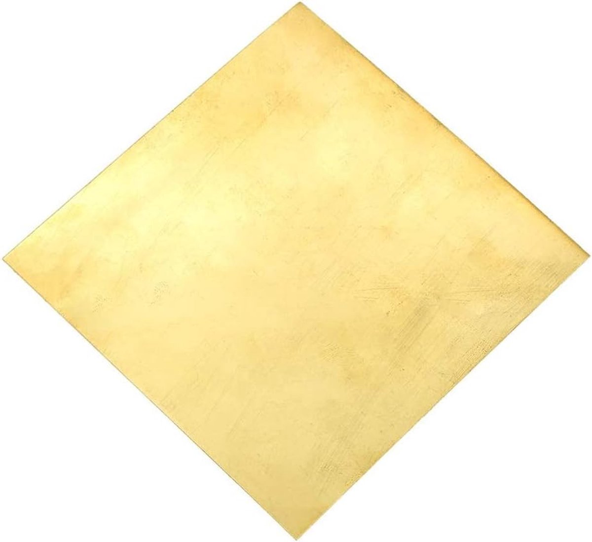 Massief Koperen Plaat - Koperfolie Plaat - Ambachtelijk Gebruik - Goede Plasticiteit - 150x150x1mm