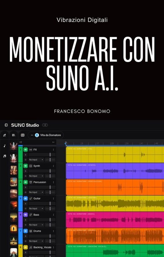Monetizzare con SUNO A.I. - cover