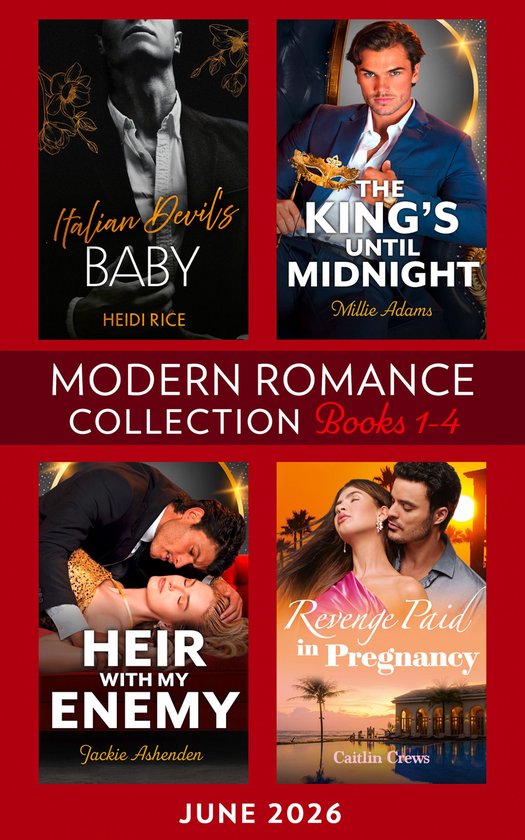 Mills & Boon e-Book Collections - Modern Romance June 2026 B ... - cover