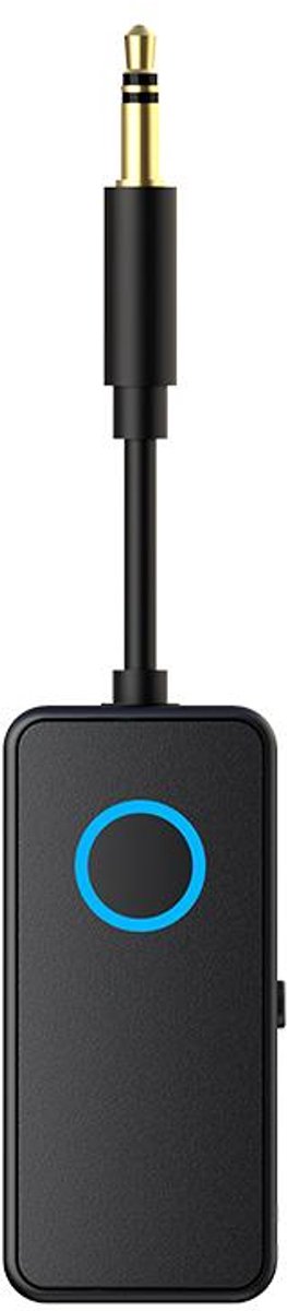 2-in-1 Bluetooth 5.4 Zender en Ontvanger - TX en RX - 3.5mm AUX adapter - voor Auto, TV en Hoofdtelefoon - zwart
