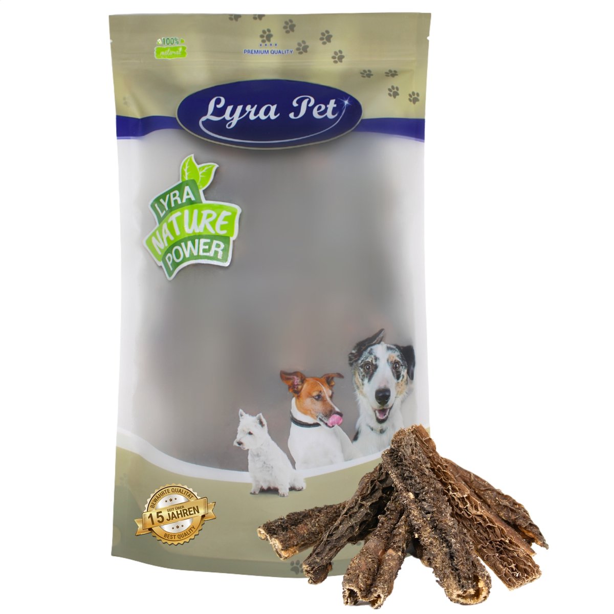 1 kg Lyra Pet® Runderpens groot