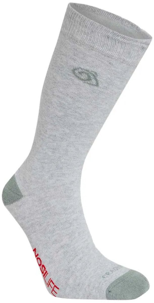 Craghoppers Nosilife Single Pack Half Lange Sokken Grijs EU 43-47