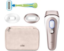 Braun Smart IPL Skin i·expert - Ontharing thuis - Etui - Venus-scheersysteem - 2 Koppen - PL7147